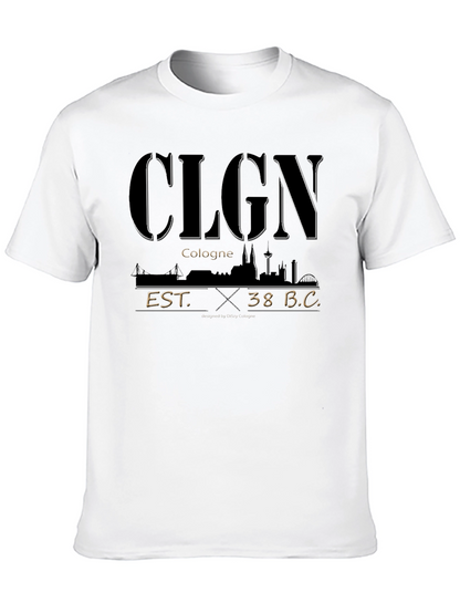 Cologne Skyline T-Shirt - Est. 38 B.C.