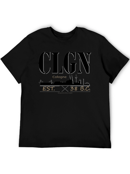 Cologne Skyline T-Shirt - Est. 38 B.C.