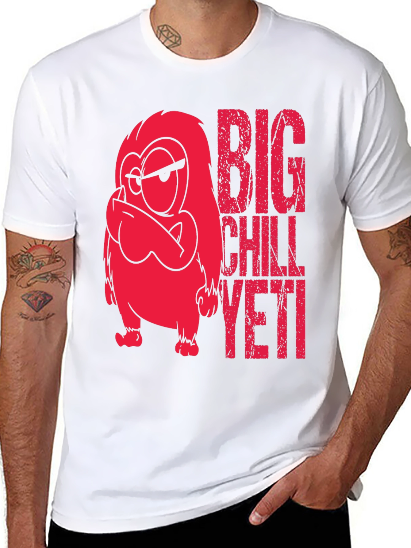 Big Chill Yeti Graphic T-Shirt - Black