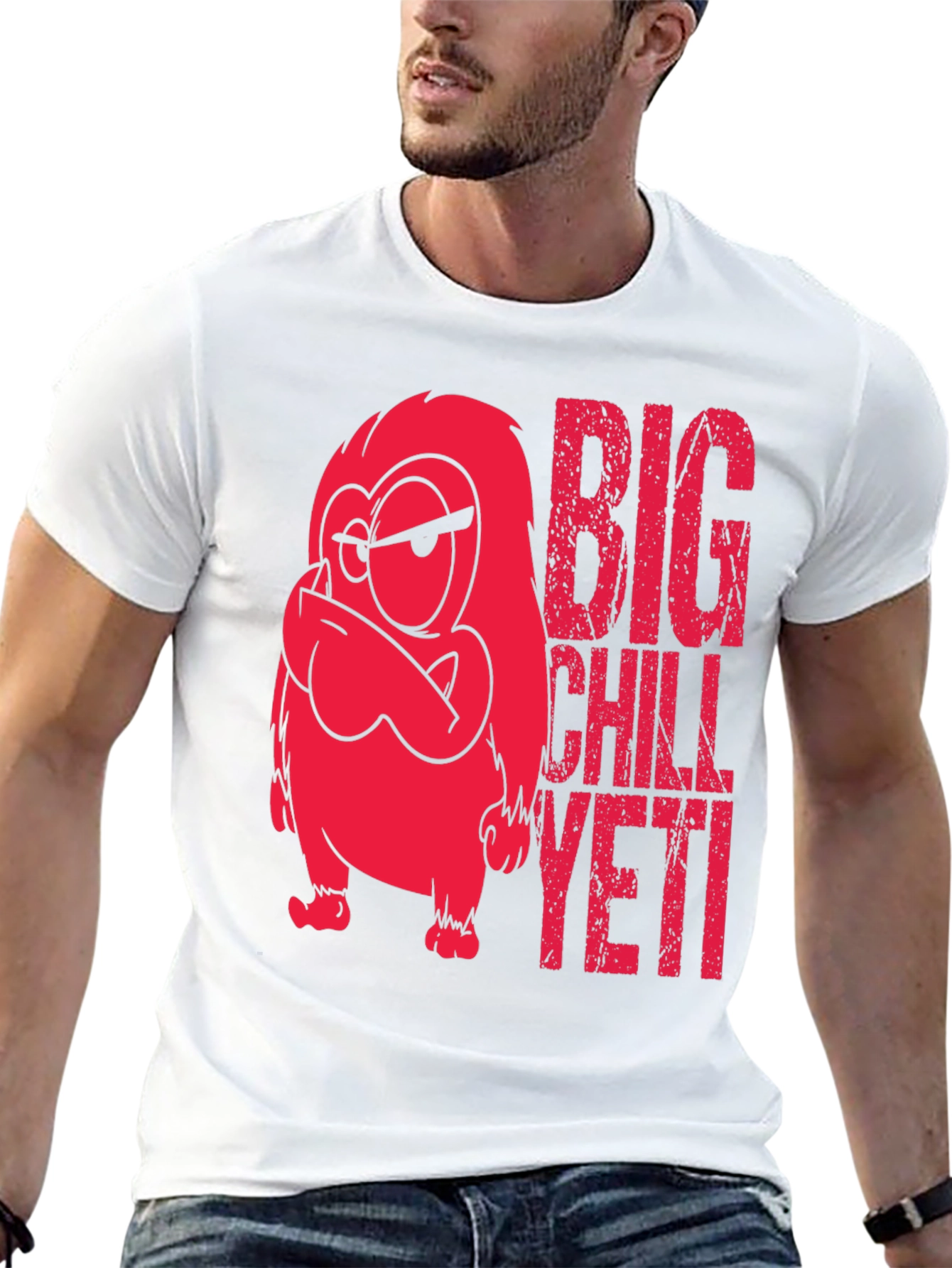 Big Chill Yeti Graphic T-Shirt - Black