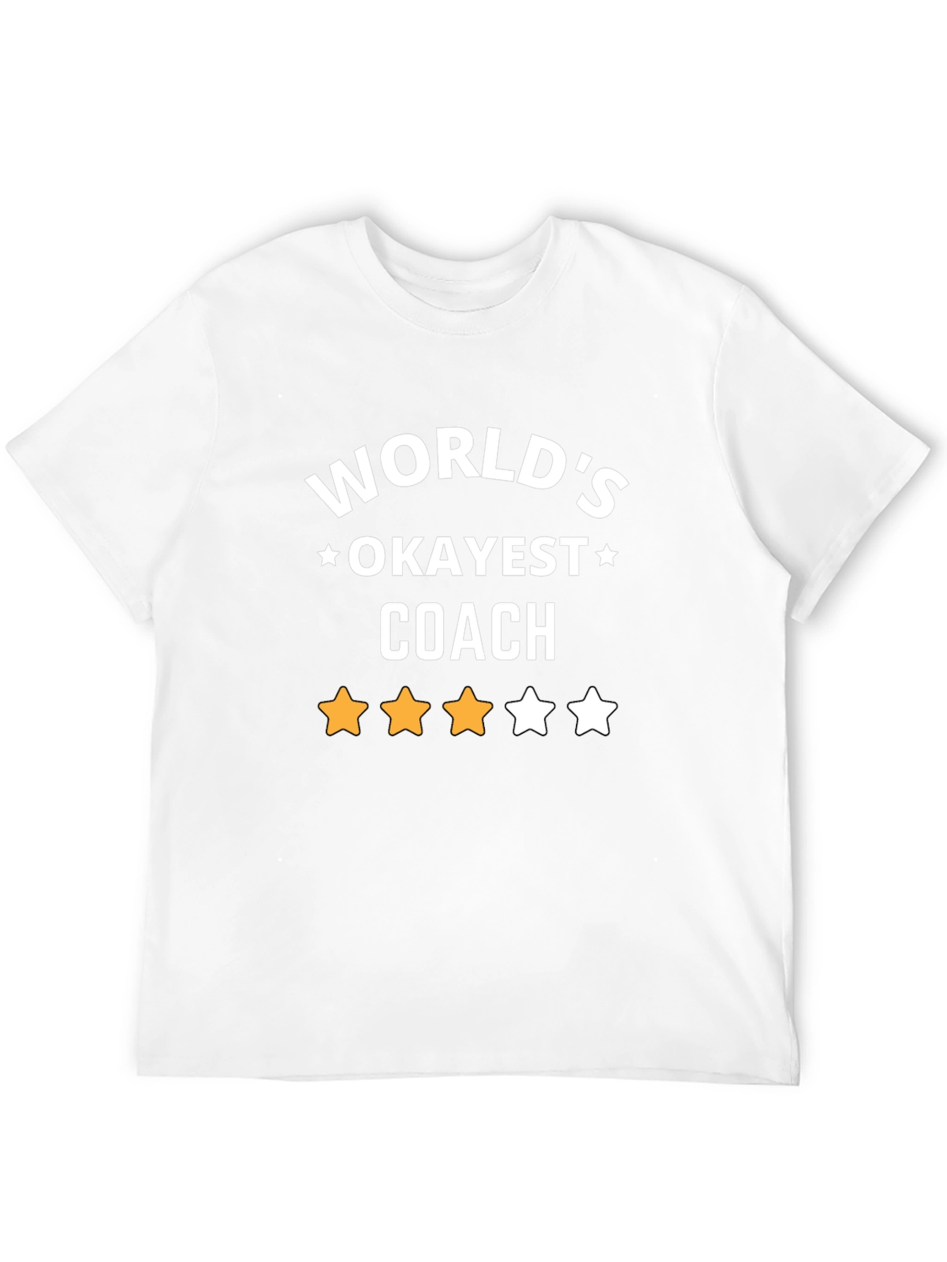 Worlds Okayest Coach T-Shirt - Novelty Gift