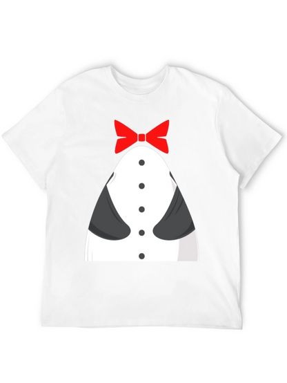 Funny Tuxedo T-Shirt - Bowtie Design Novelty Tee