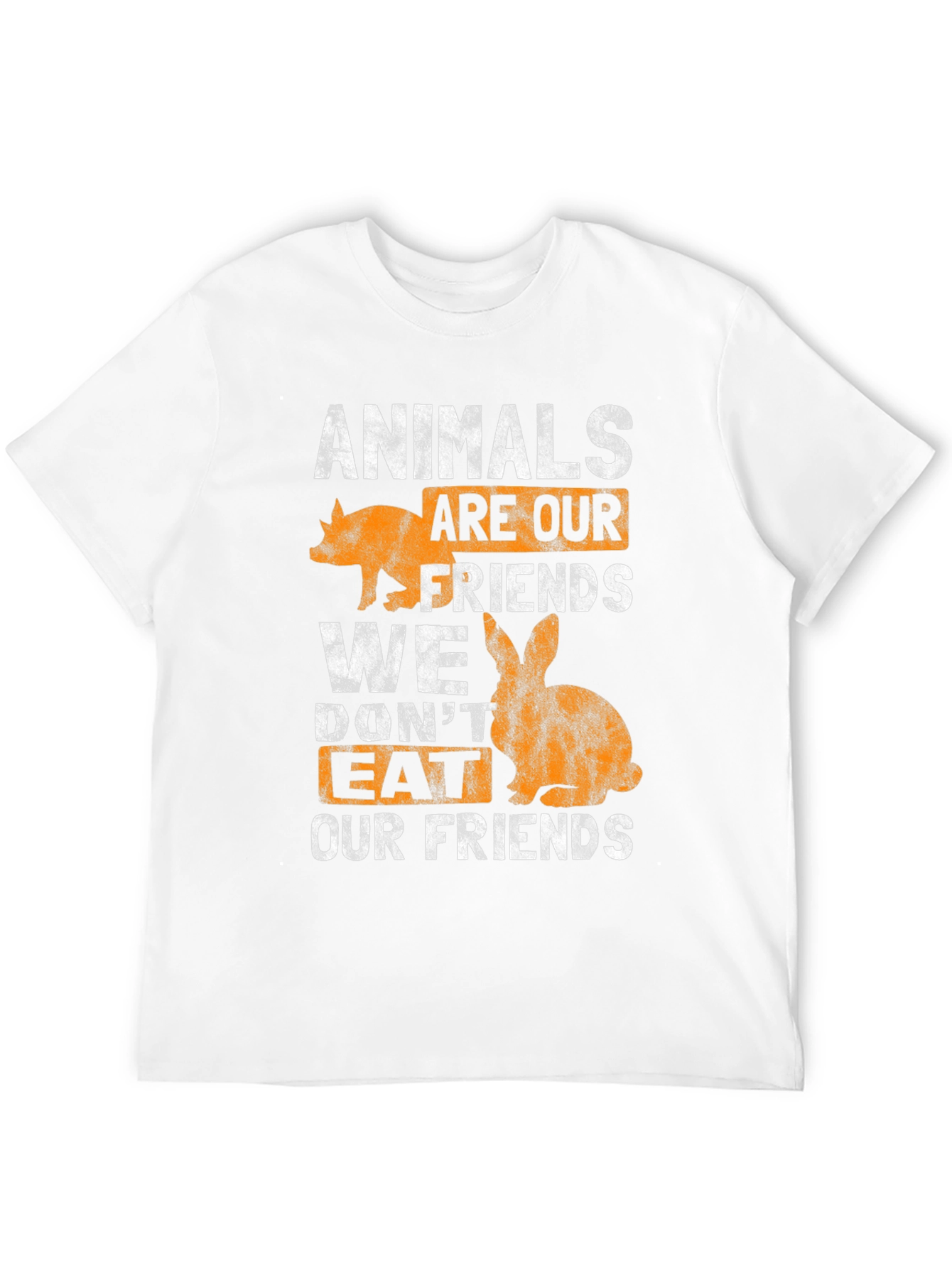 Animals Are Our Friends T-Shirt - Vegan Tee