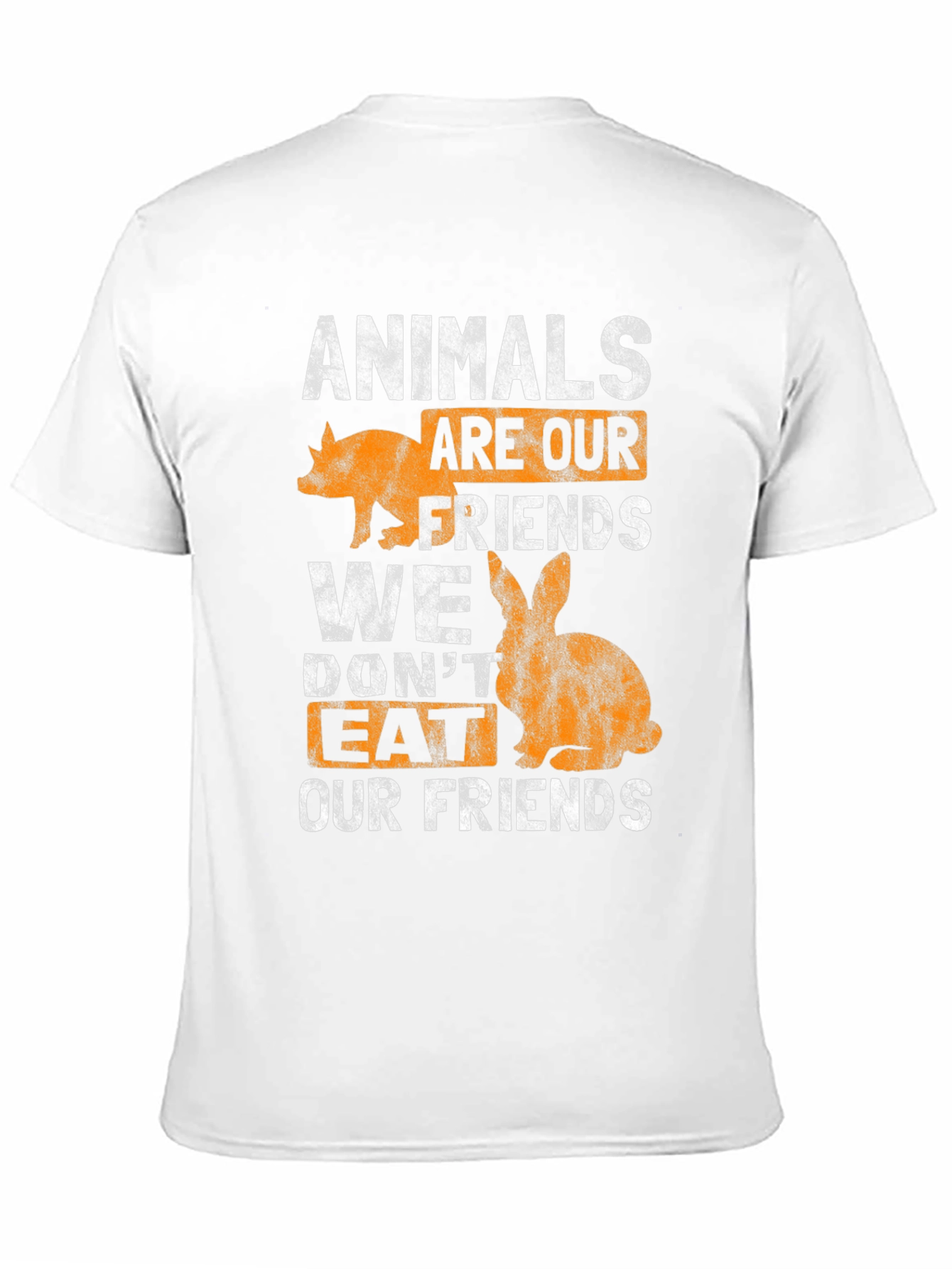 Animals Are Our Friends T-Shirt - Vegan Tee
