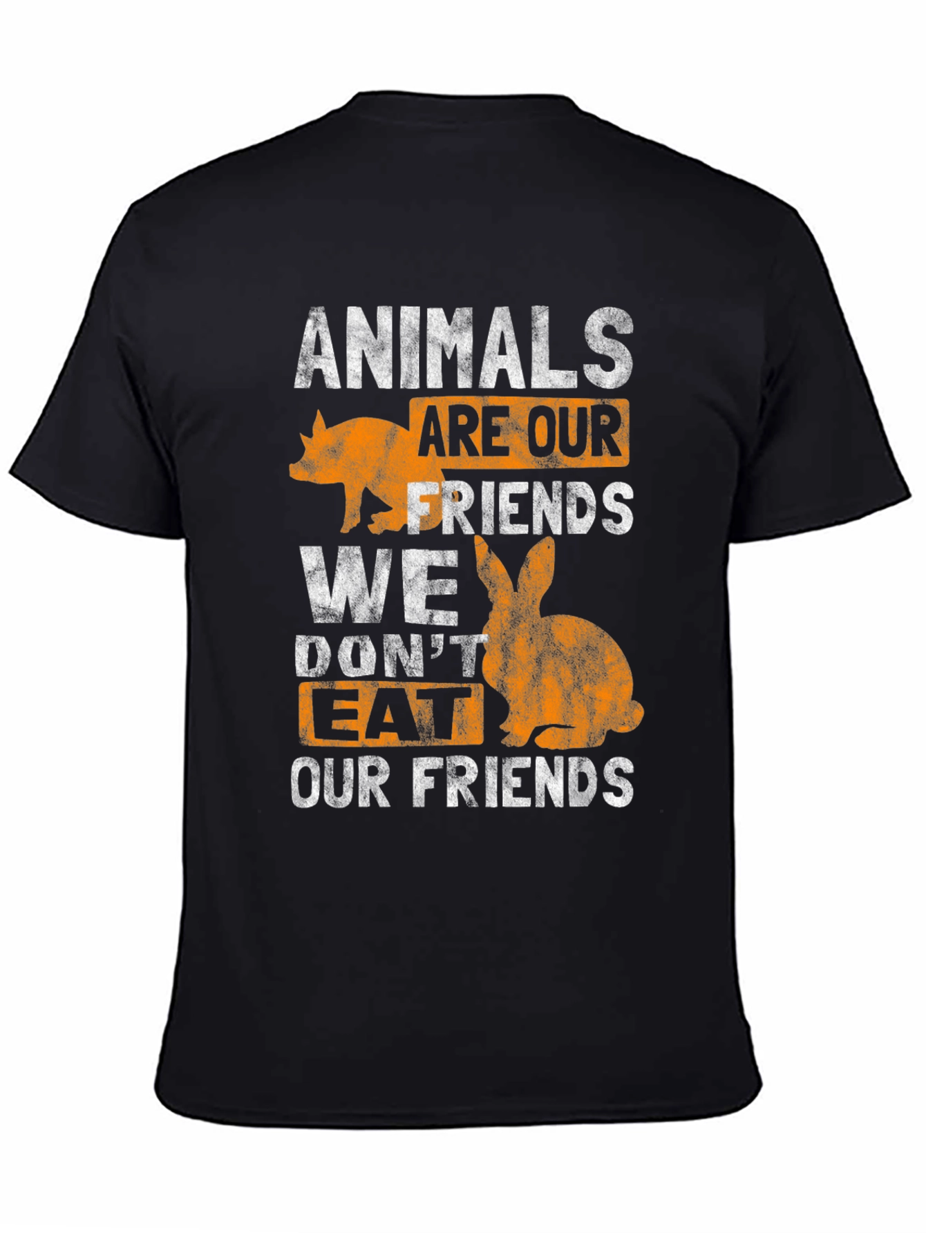 Animals Are Our Friends T-Shirt - Vegan Tee