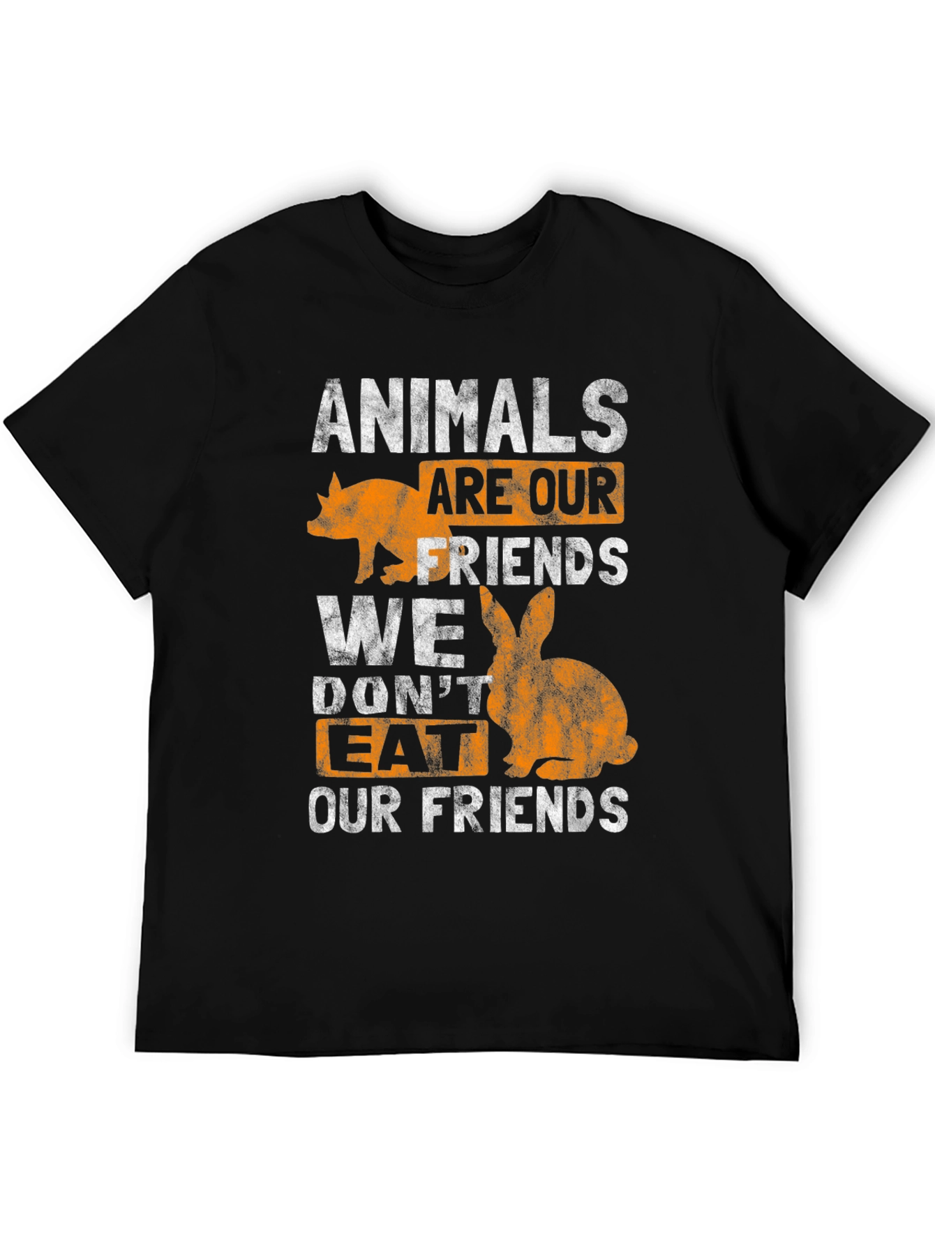 Animals Are Our Friends T-Shirt - Vegan Tee