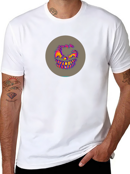 Scary Grin Graphic T-Shirt