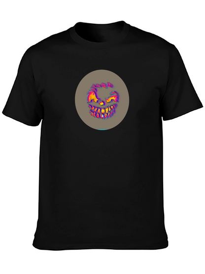 Scary Grin Graphic T-Shirt
