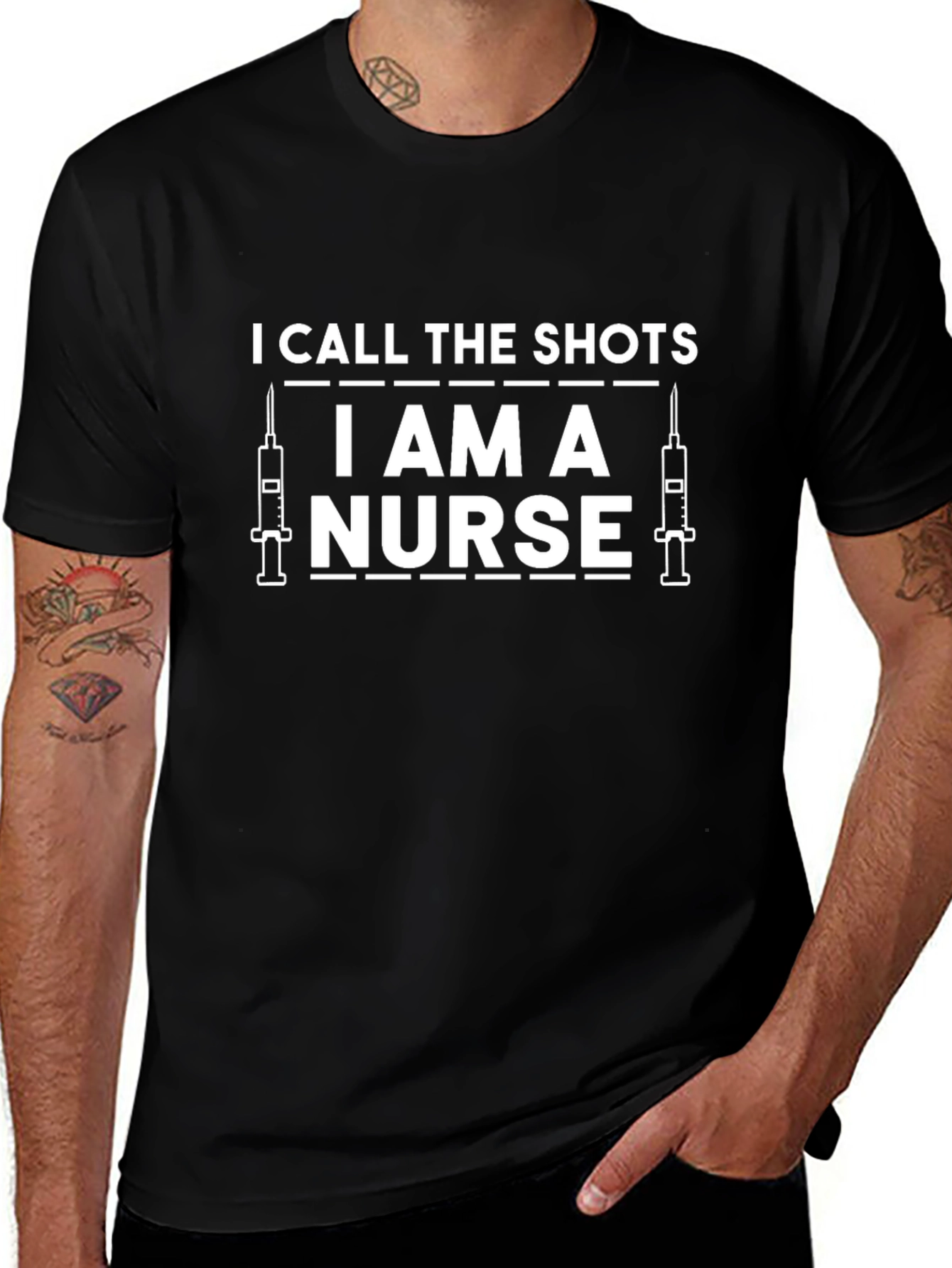 I Call the Shots I Am A Nurse T-Shirt