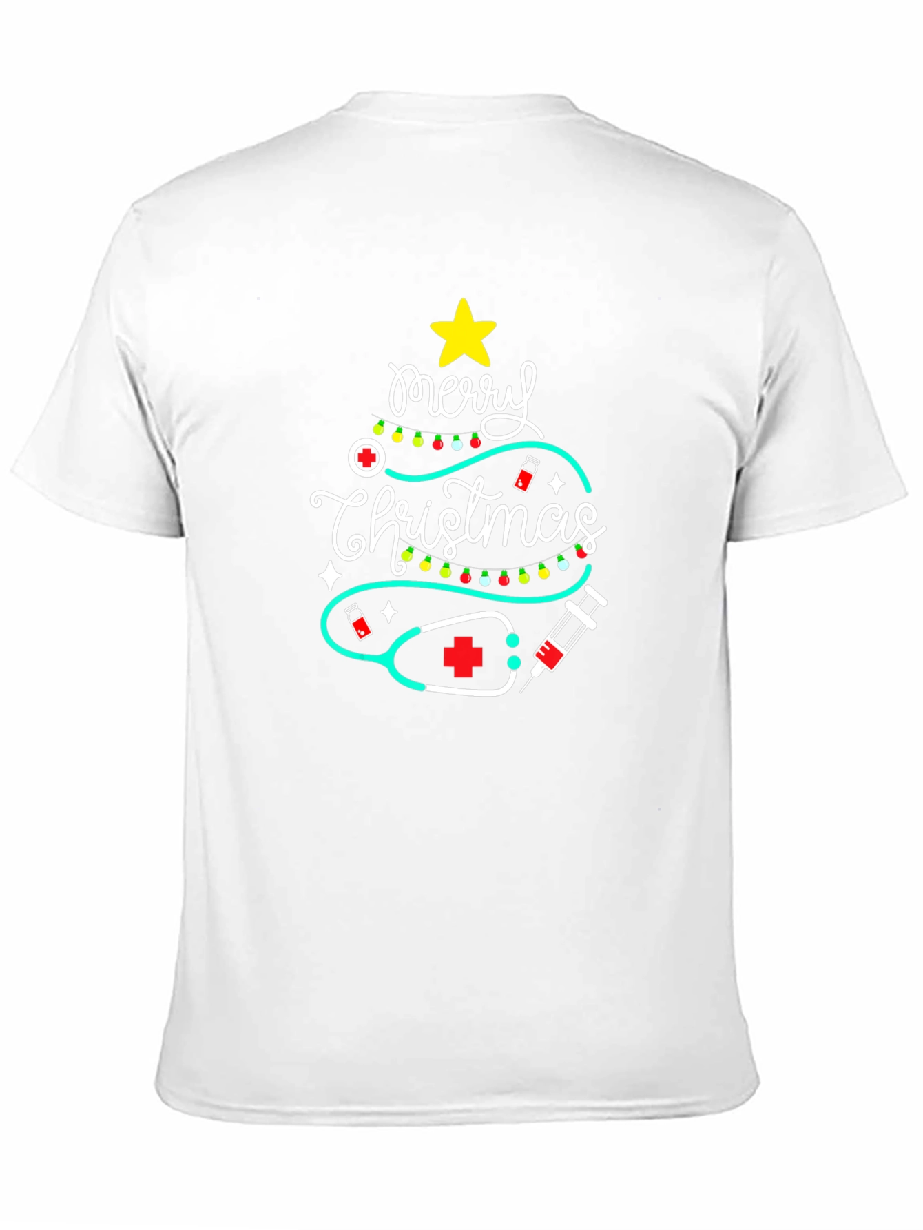 Merry Christmas Nurse T-Shirt Holiday Tee