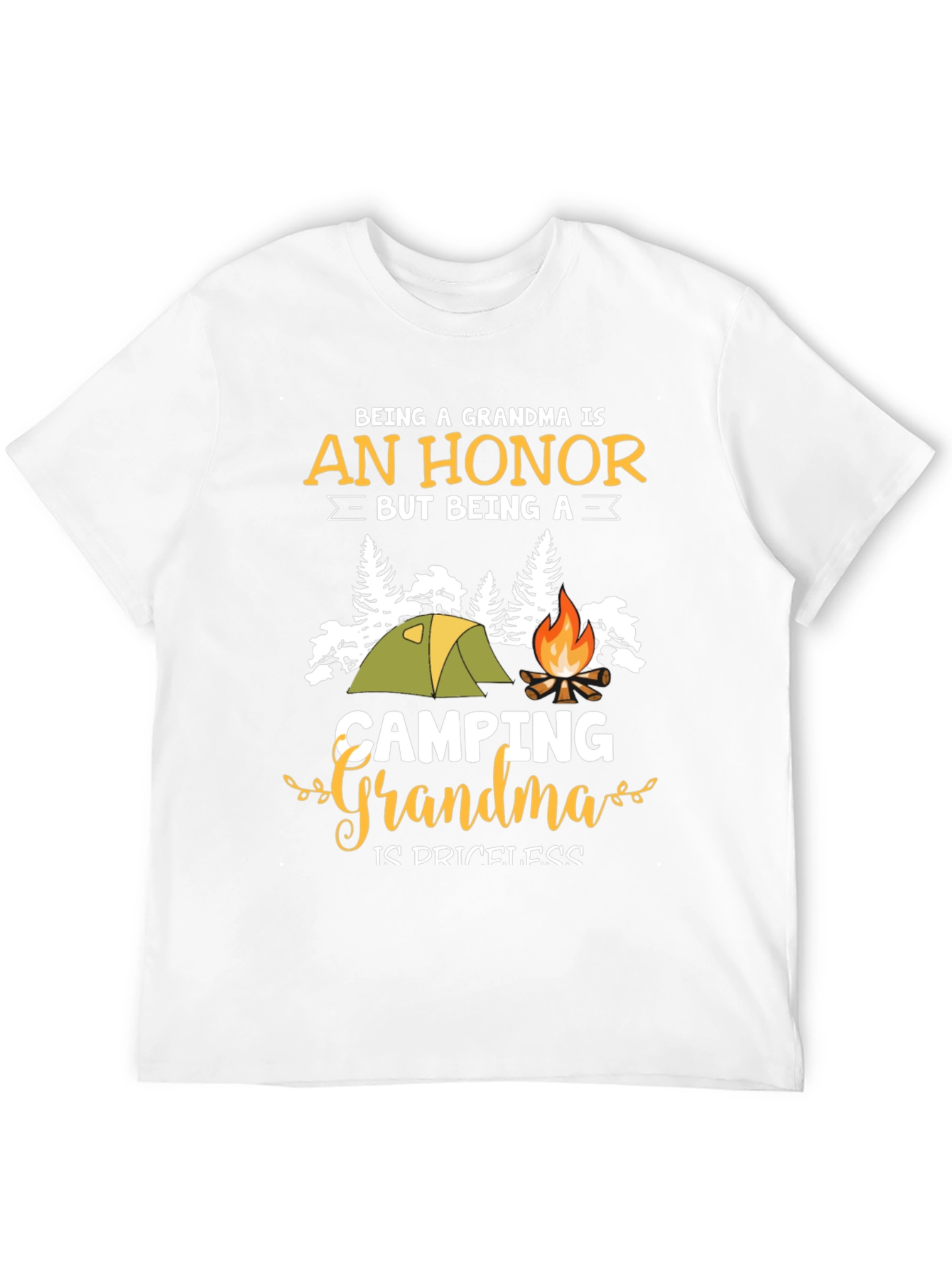 Camping Grandma T-Shirt - Honor & Priceless