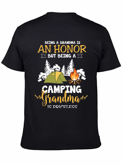 Camping Grandma T-Shirt - Honor & Priceless