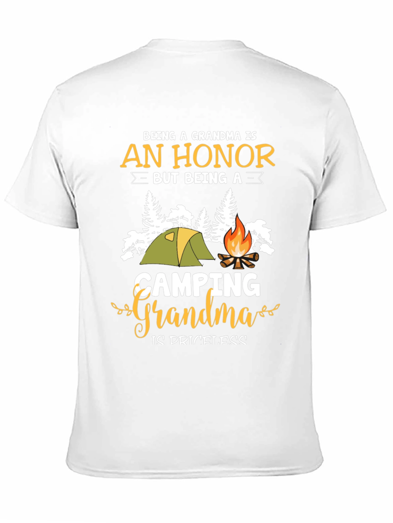 Camping Grandma T-Shirt - Honor & Priceless