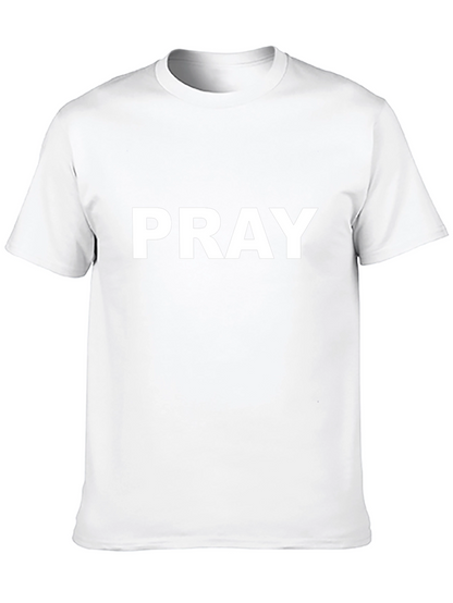 Pray Graphic Black T-Shirt - Comfort & Style