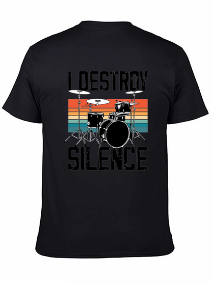 I Destroy Silence Drummer Tee