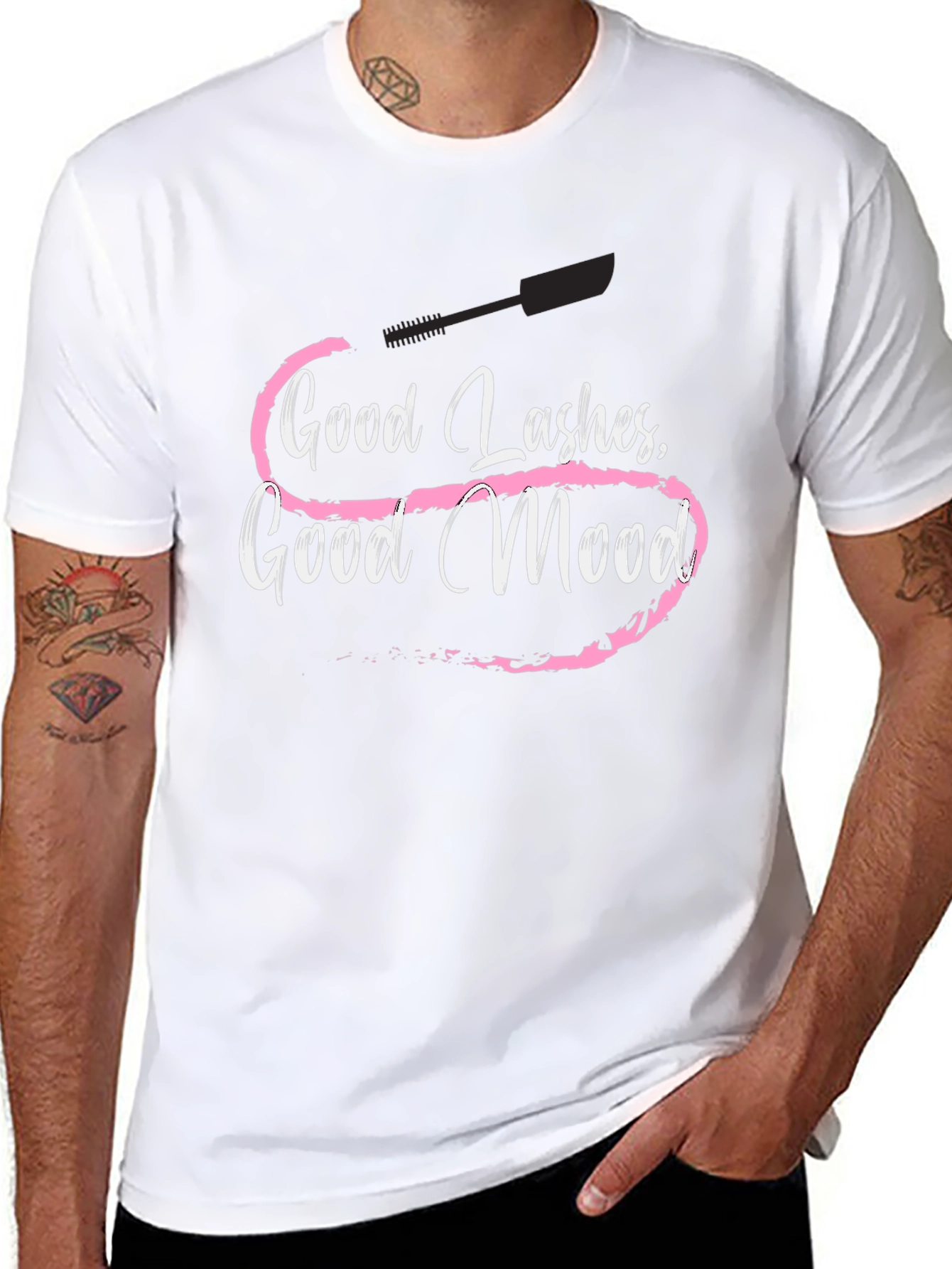 Good Lashes Good Mood Graphic Tee