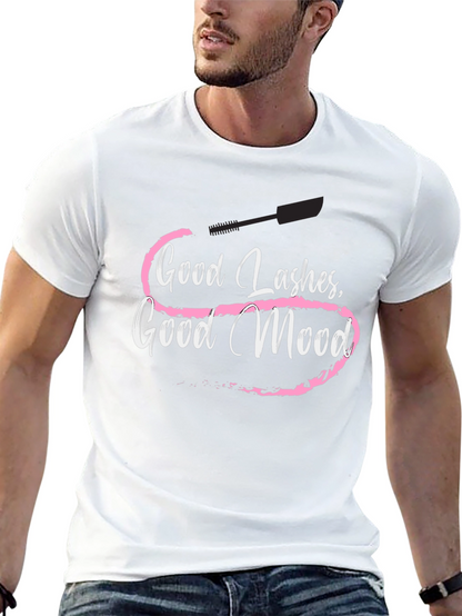 Good Lashes Good Mood Graphic Tee