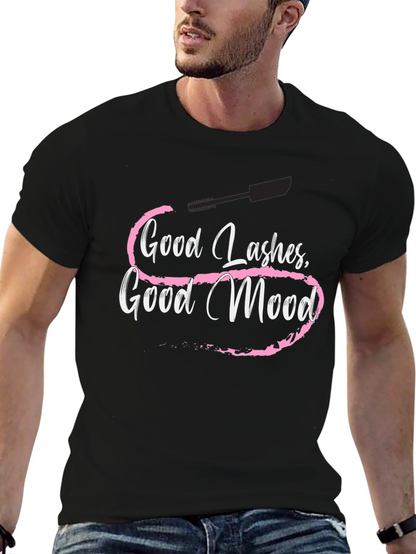 Good Lashes Good Mood Graphic Tee
