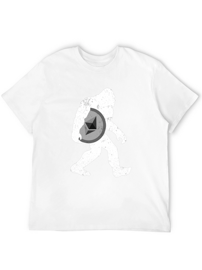 Sasquatch Ethereum Crypto T-Shirt - Black