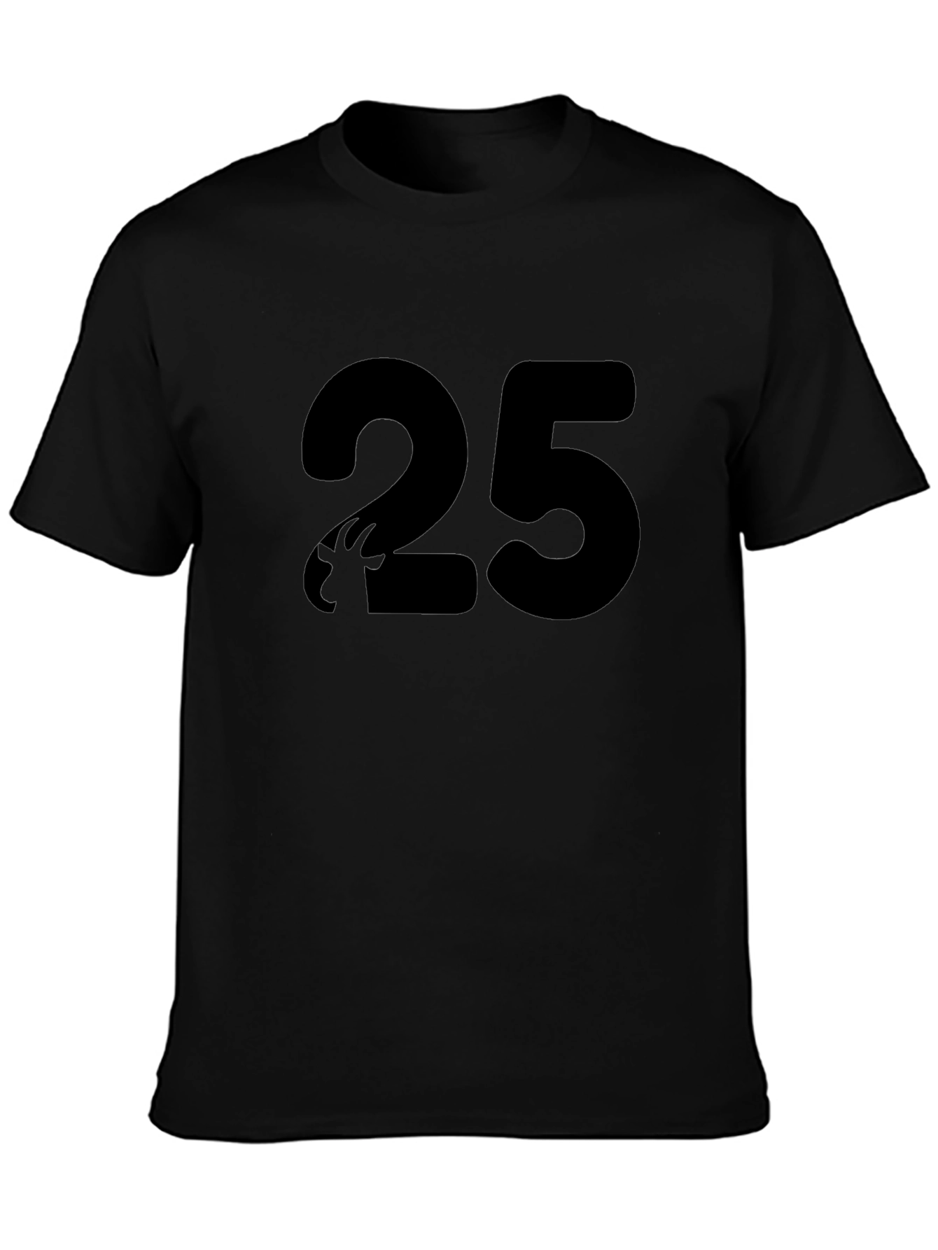 Black GOAT 25 Graphic Tee