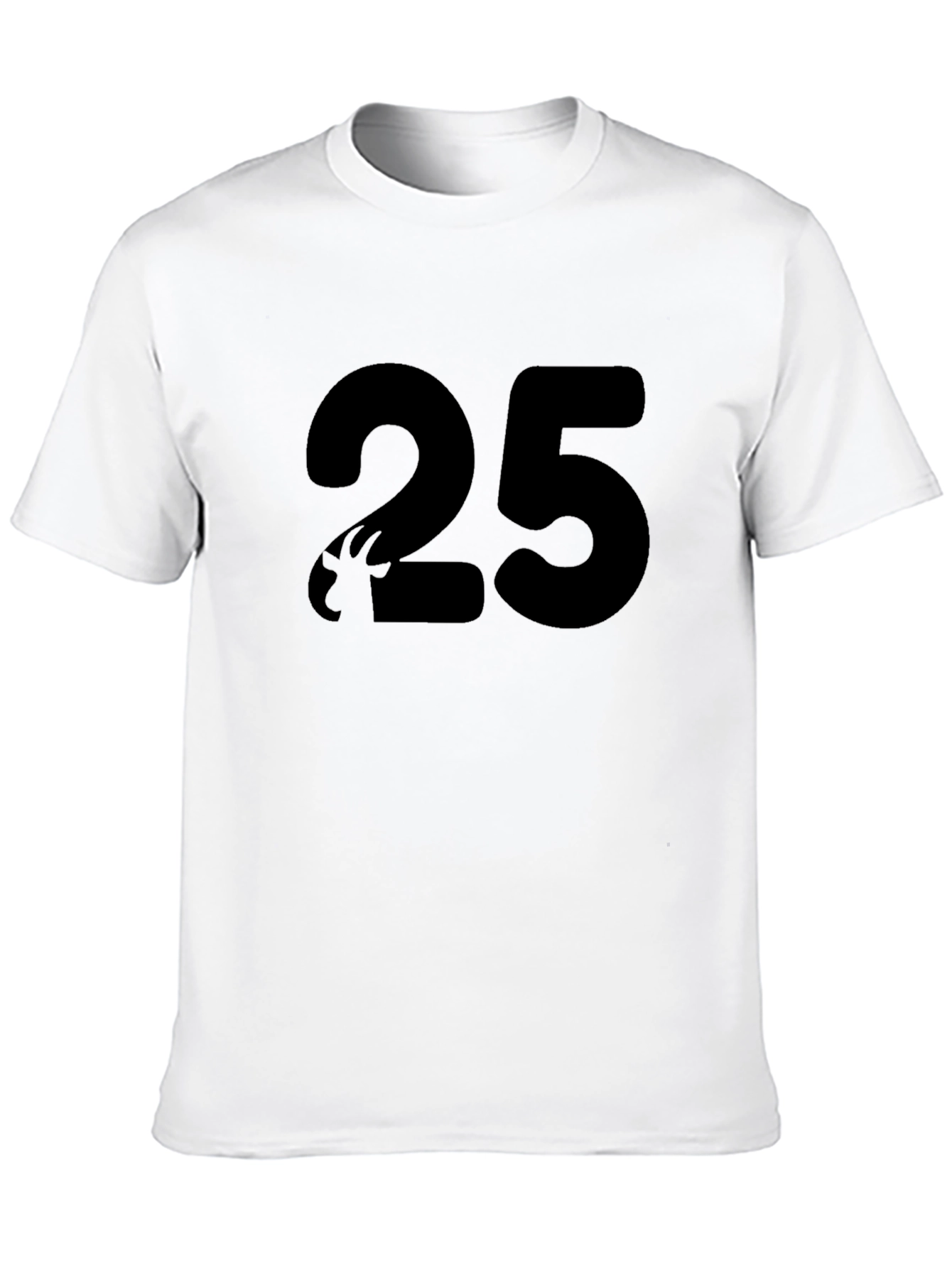 Black GOAT 25 Graphic Tee