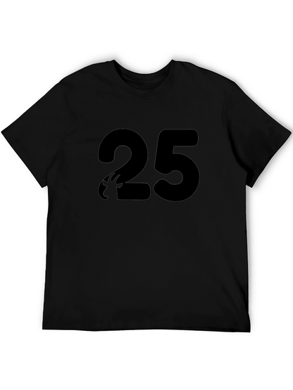 Black GOAT 25 Graphic Tee