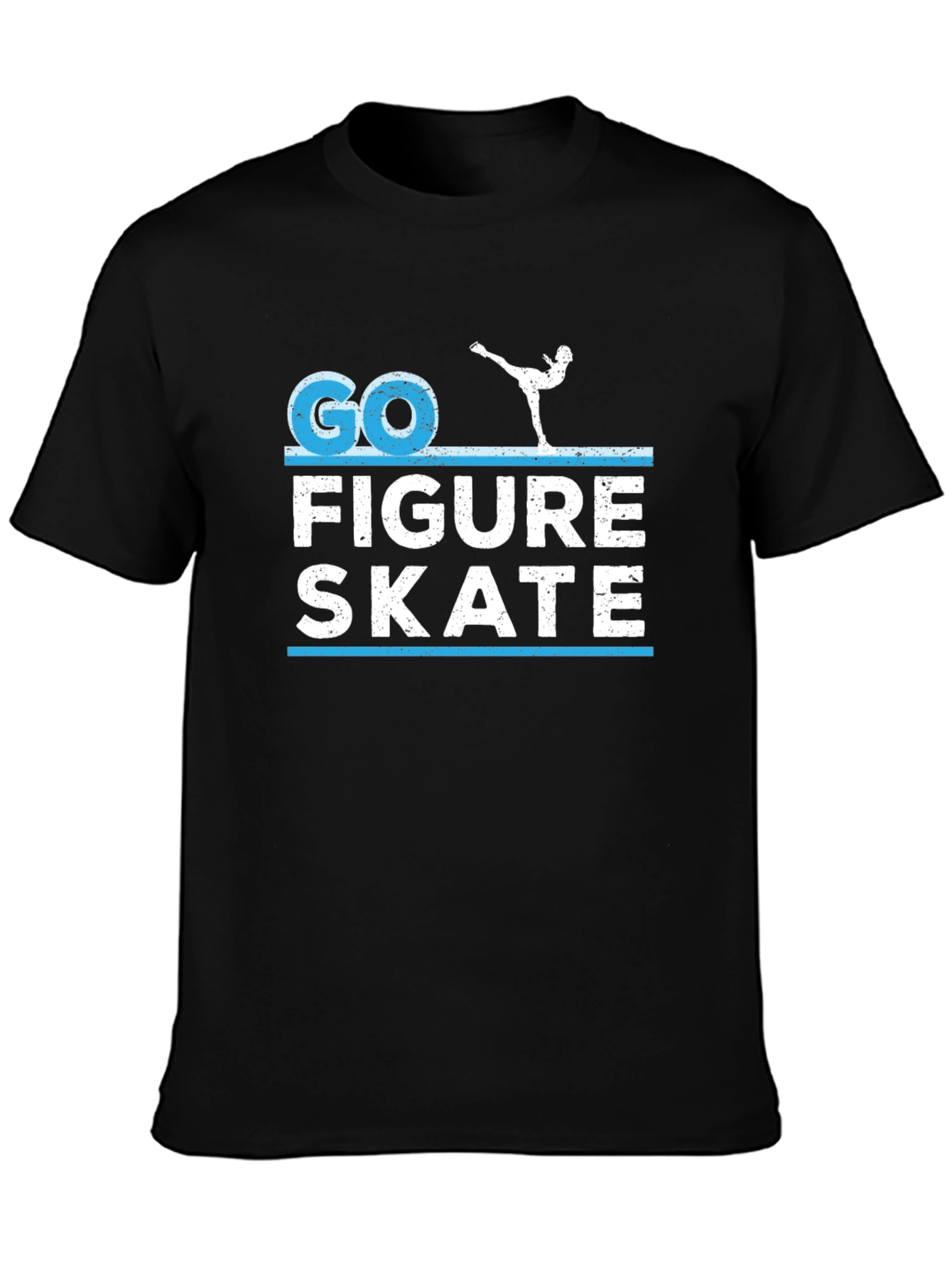 Go Figure Skate T-Shirt - Novelty Graphic Tee