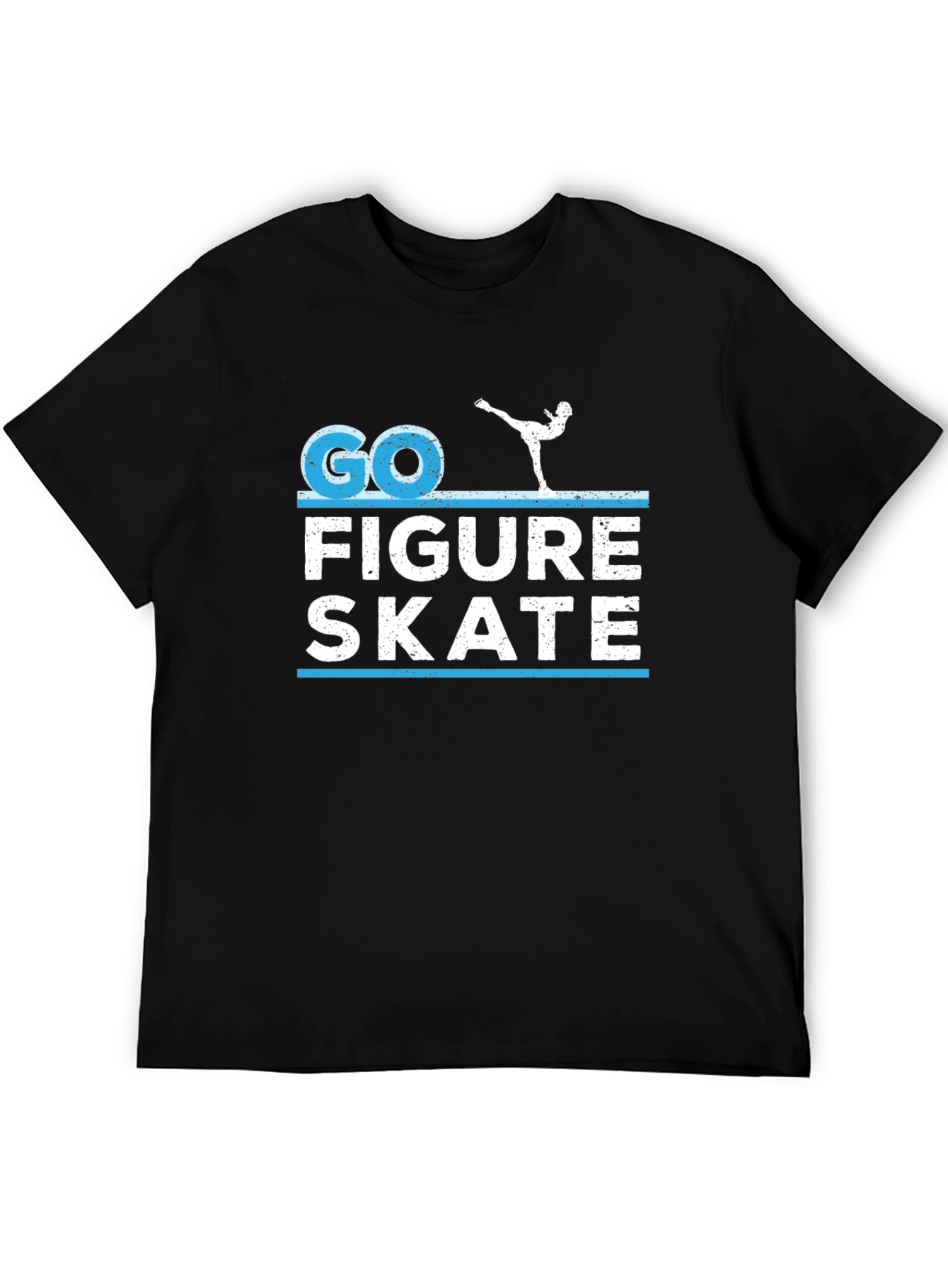 Go Figure Skate T-Shirt - Novelty Graphic Tee