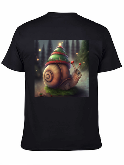 Christmas Snail Graphic Tee