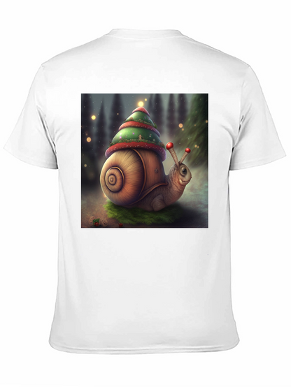 Christmas Snail Graphic Tee