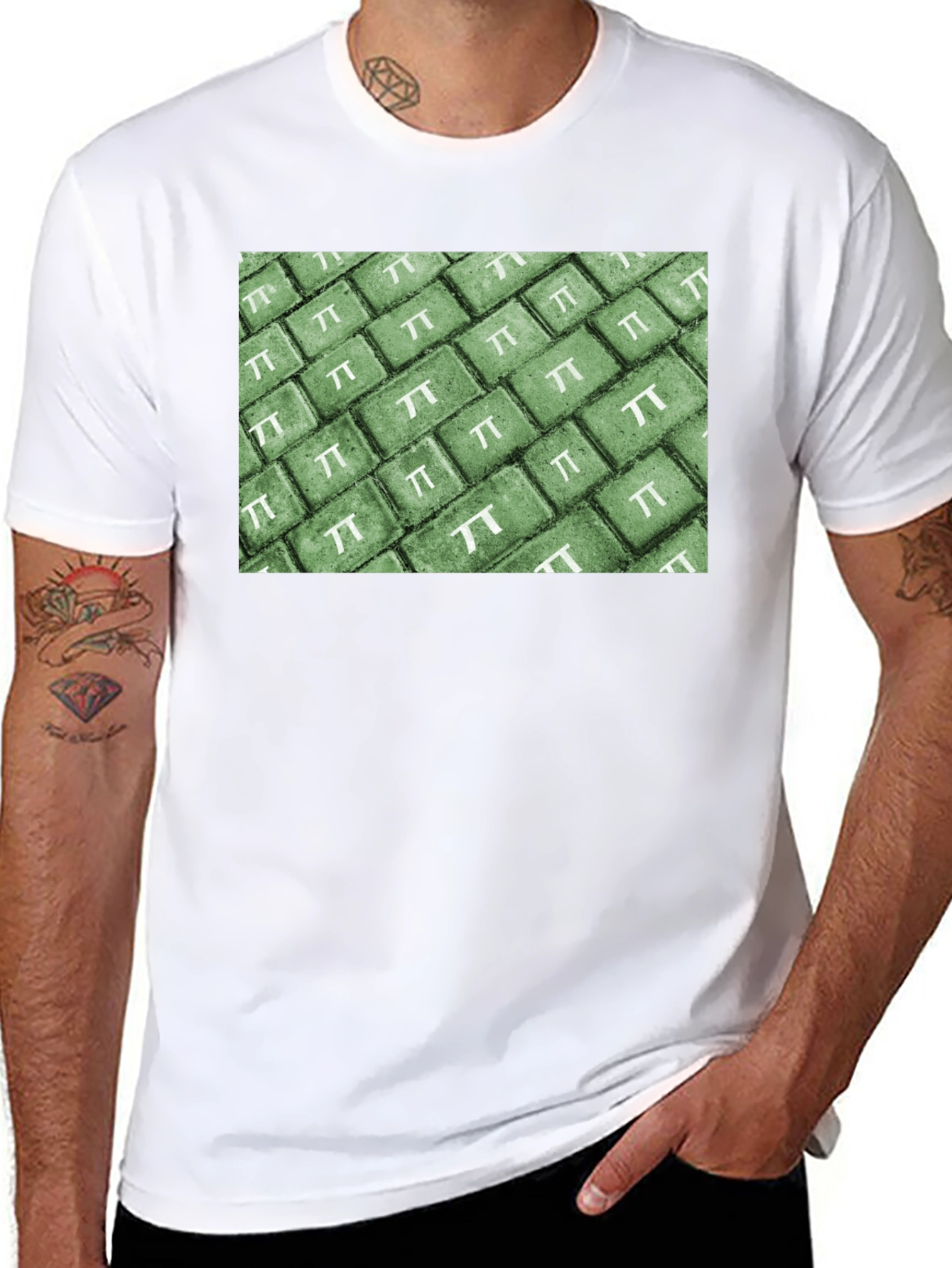 Pi Bricks T-Shirt: Math Lovers Tee