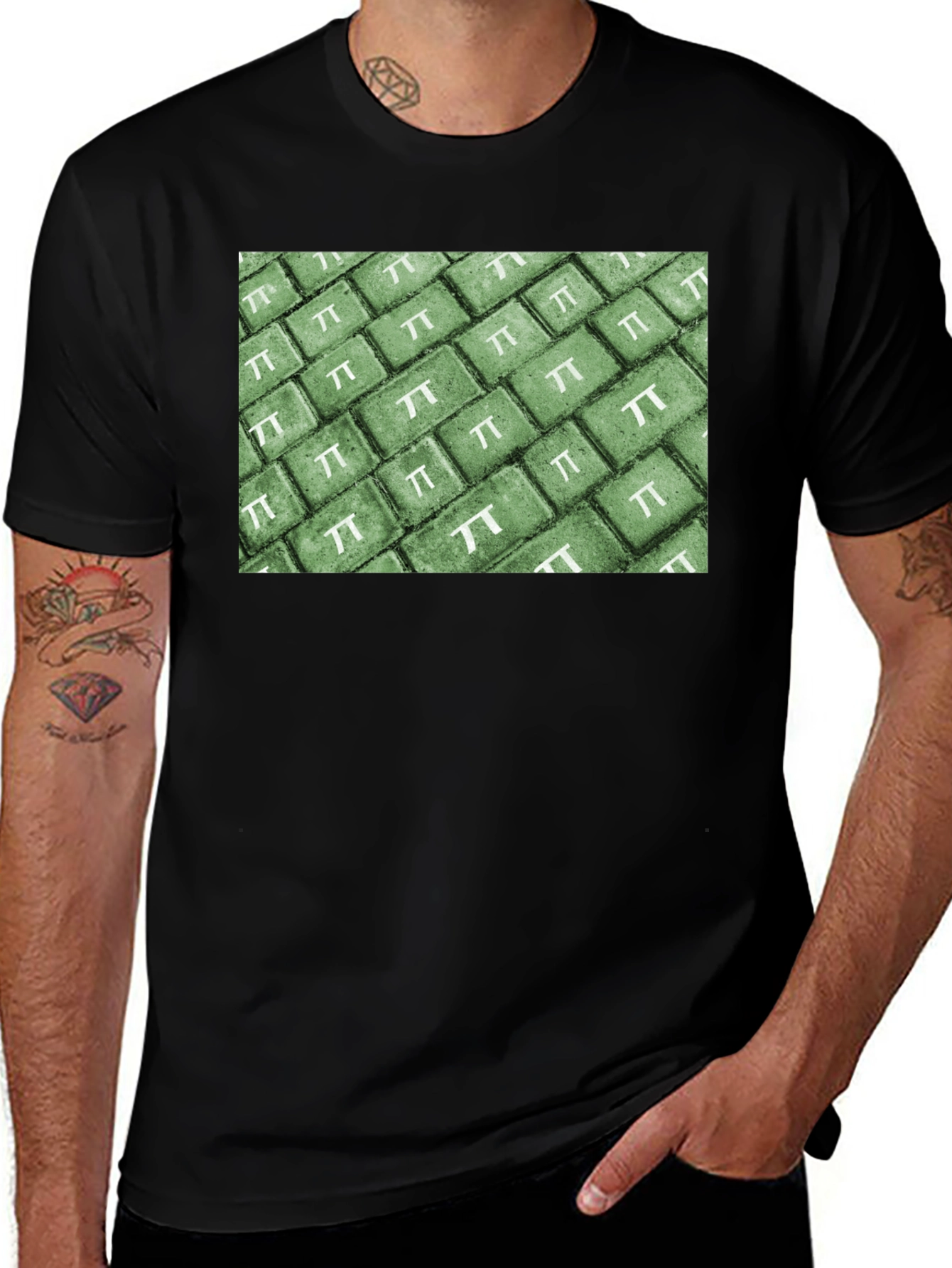Pi Bricks T-Shirt: Math Lovers Tee