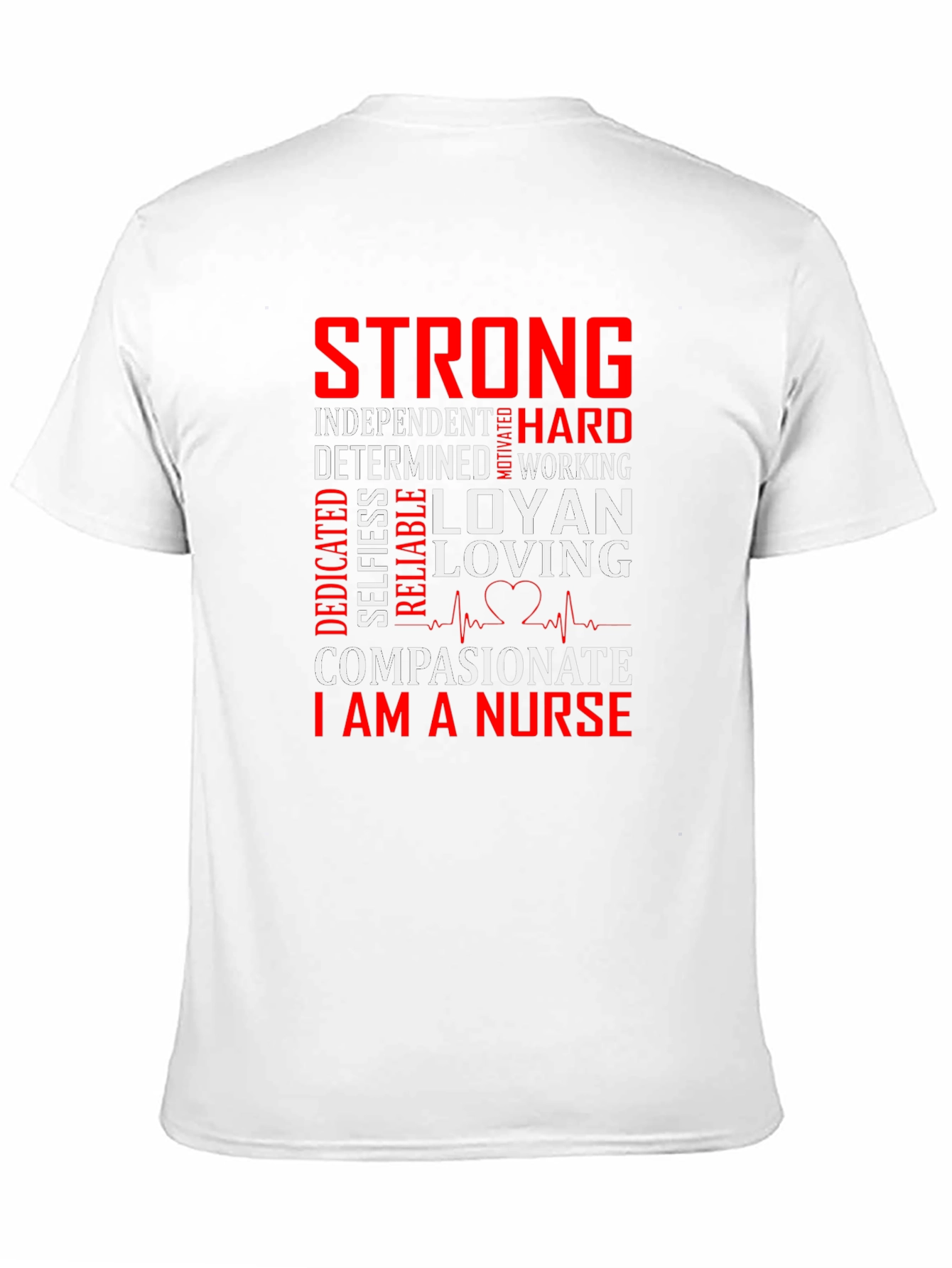 Strong Nurse Graphic Tee