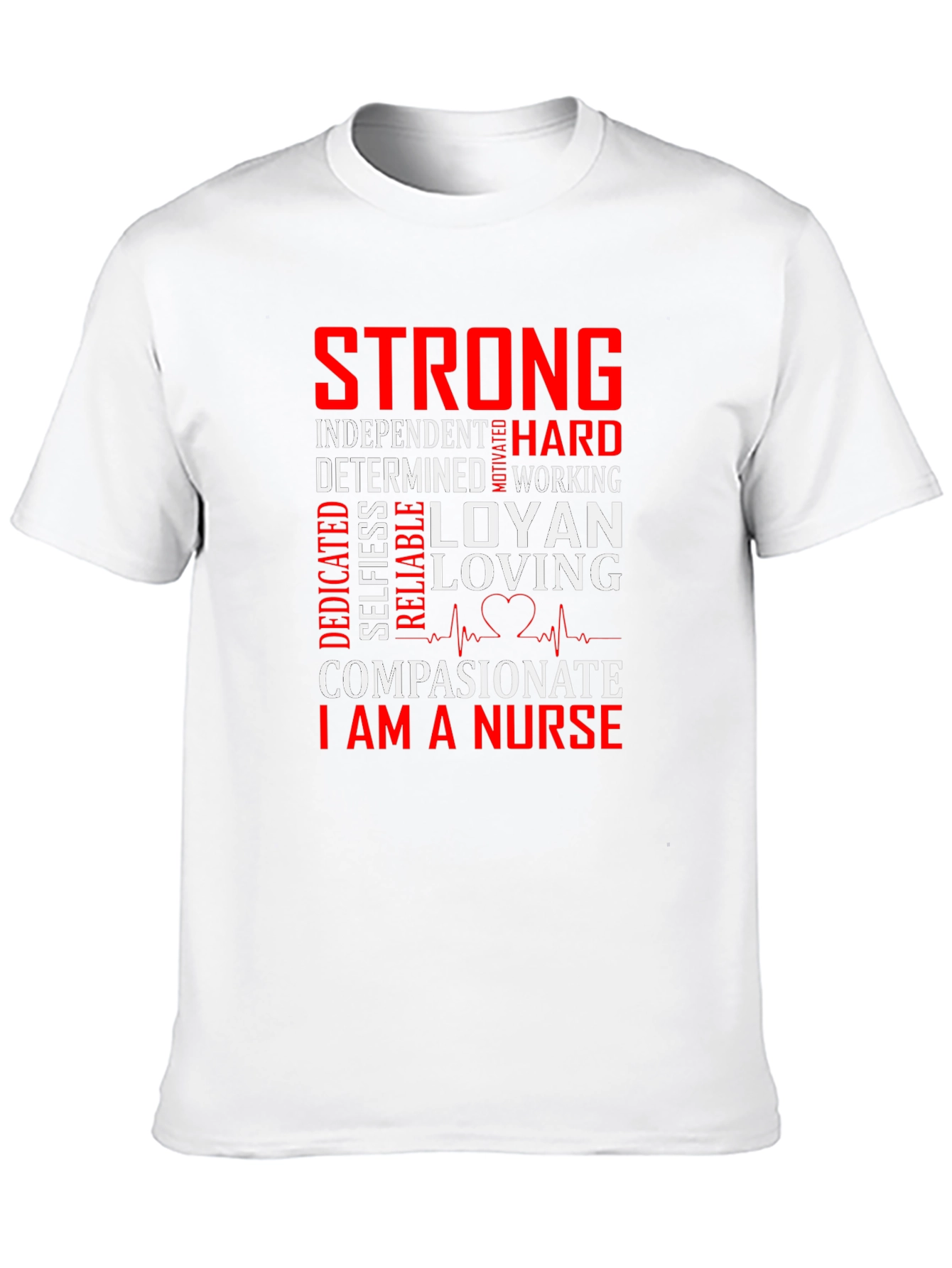Strong Nurse Graphic Tee