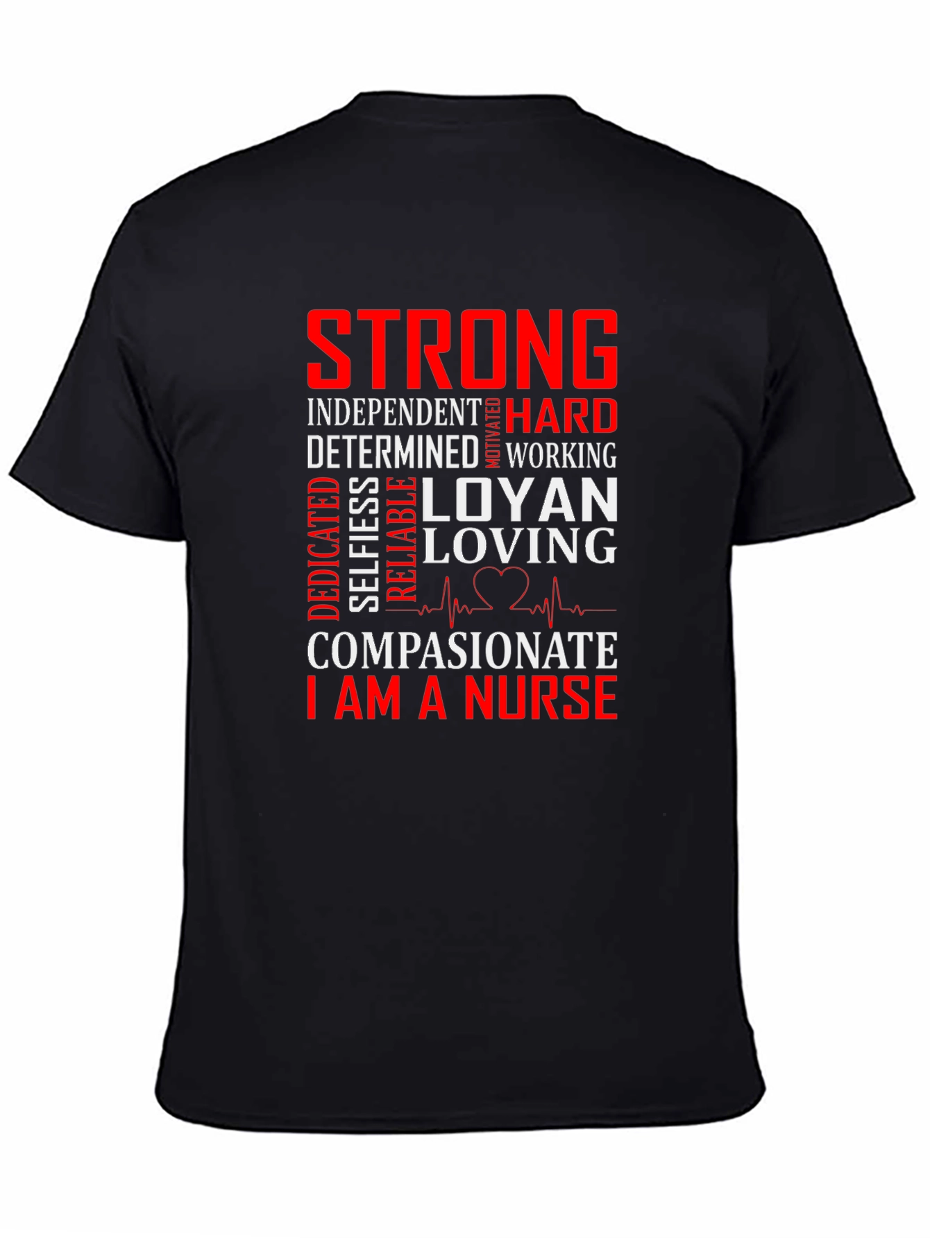 Strong Nurse Graphic Tee