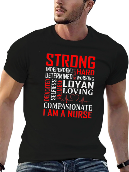 Strong Nurse Graphic Tee