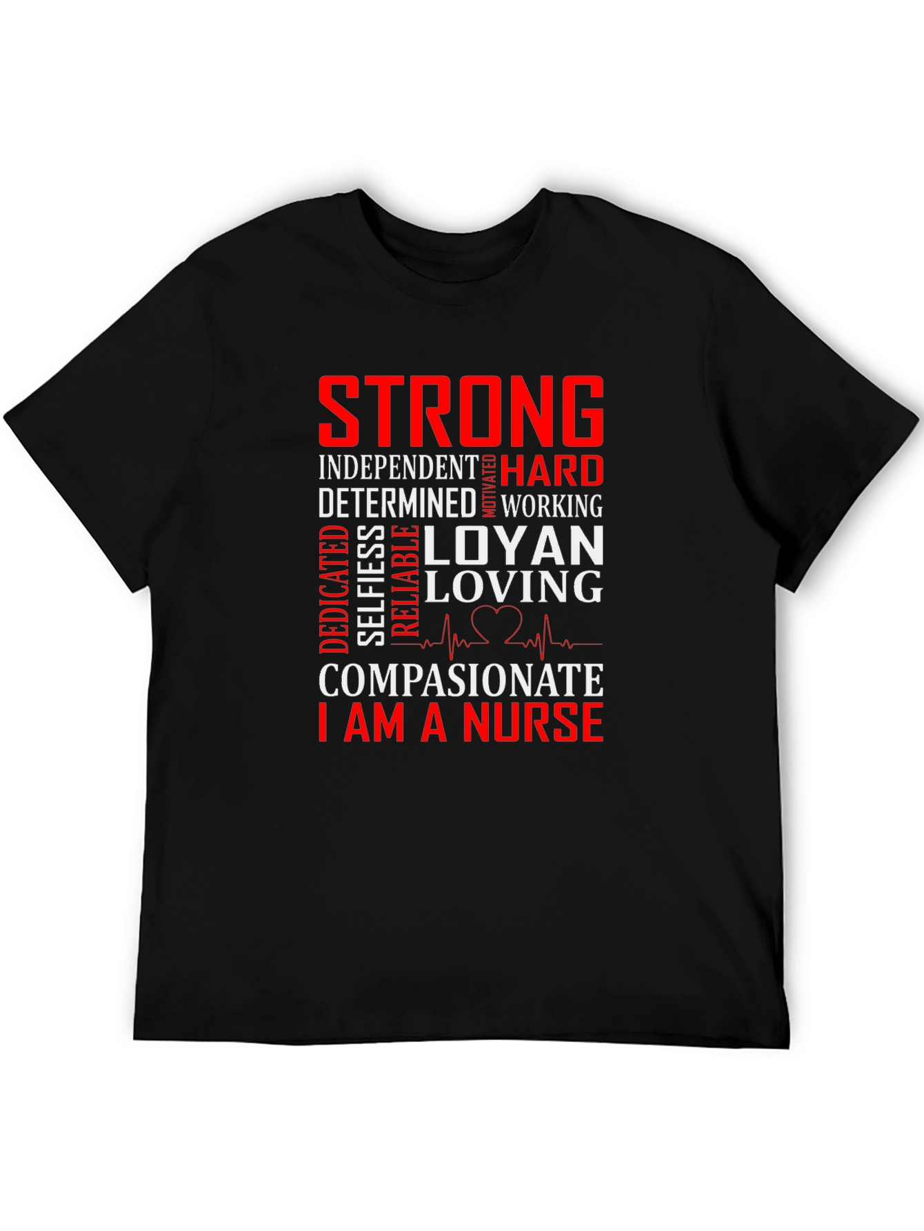 Strong Nurse Graphic Tee