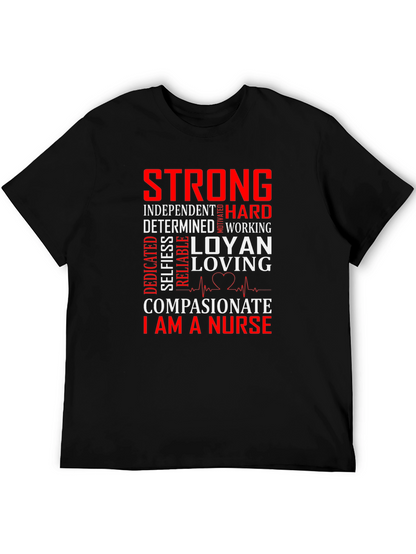 Strong Nurse Graphic Tee