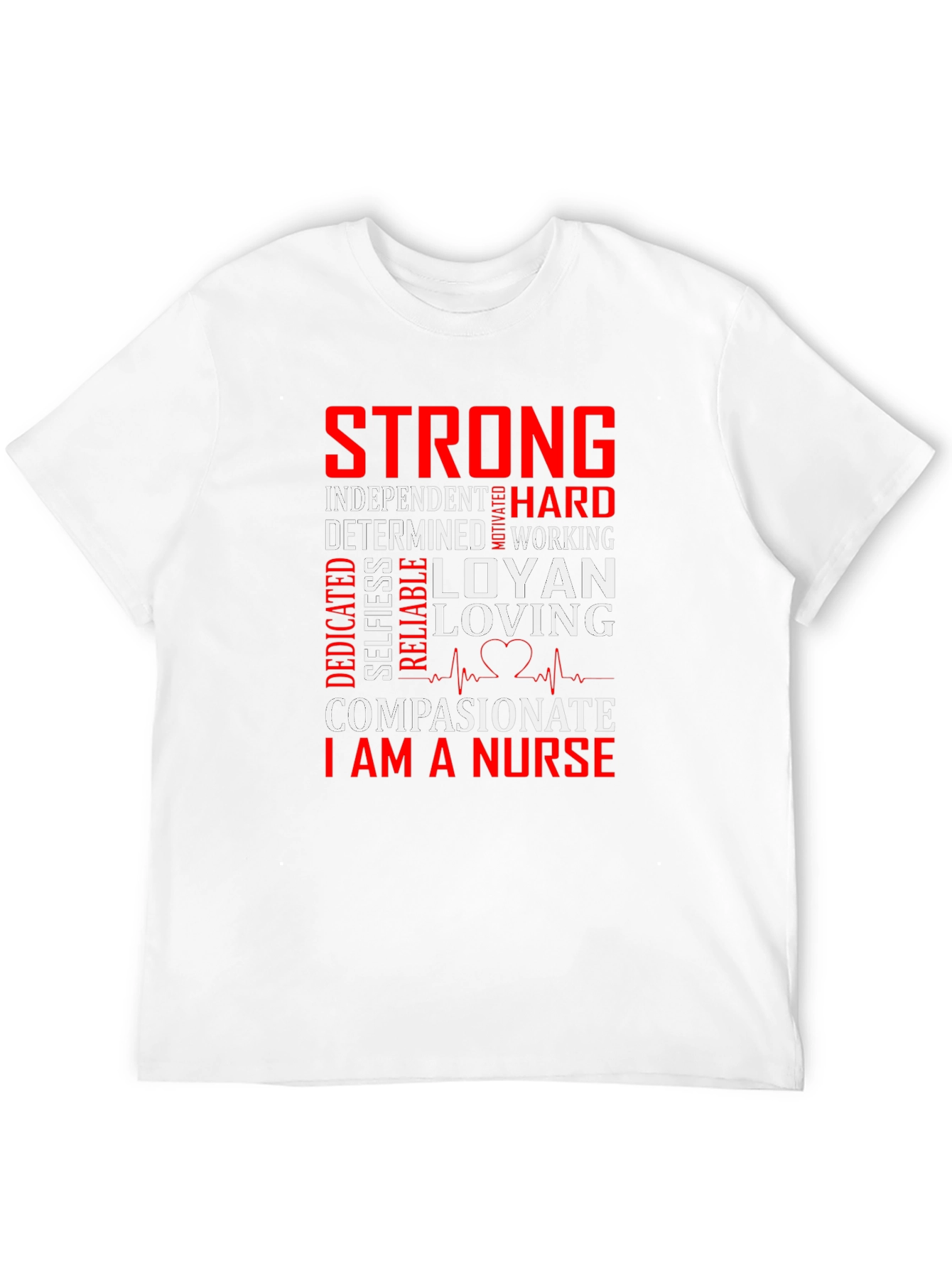 Strong Nurse Graphic Tee