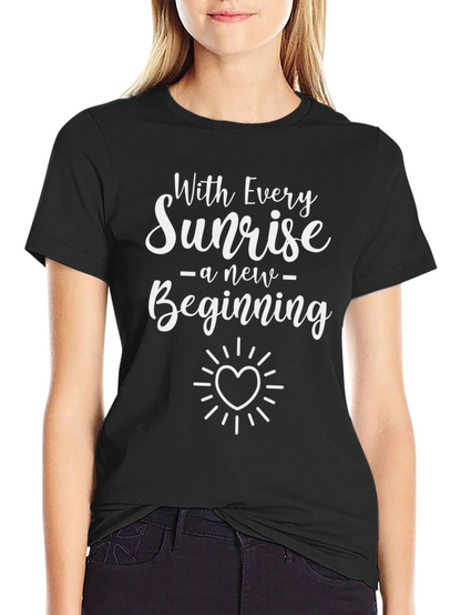 Sunrise Beginning Graphic T-Shirt
