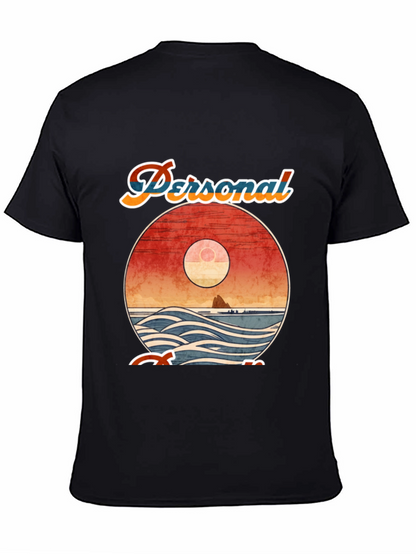 Retro Sunset Graphic Tee - Personal