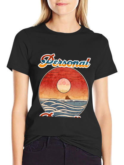 Retro Sunset Graphic Tee - Personal