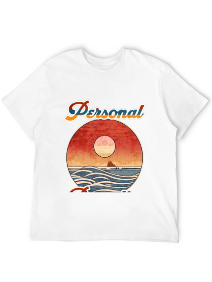 Retro Sunset Graphic Tee - Personal