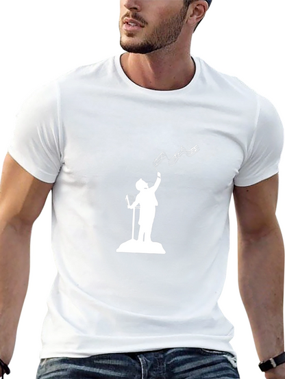 Conductor Music Notes Graphic T-Shirt
