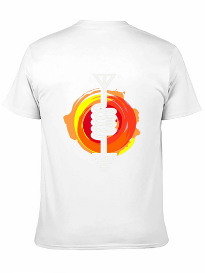 Antenna Coil Graphic Tee - Unique Design