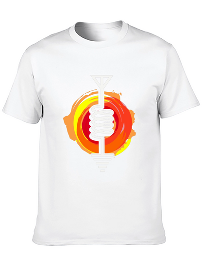 Antenna Coil Graphic Tee - Unique Design