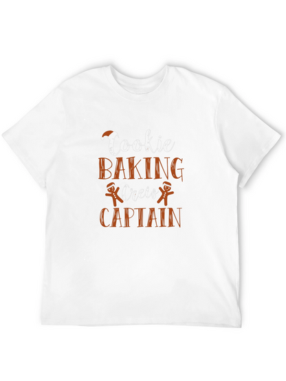 Cookie Baking Crew Captain T-Shirt