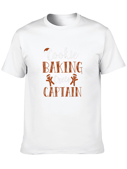 Cookie Baking Crew Captain T-Shirt