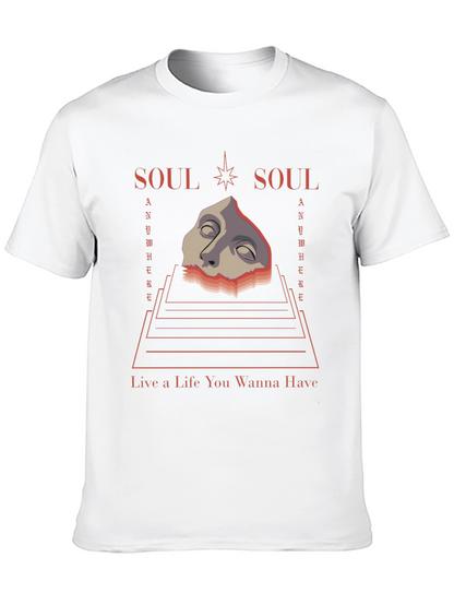 Soul Anywhere Graphic T-Shirt - Unique Design
