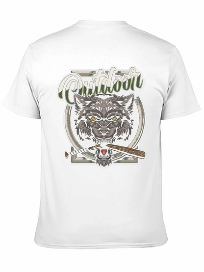 Outdoor Wolf Graphic Tee